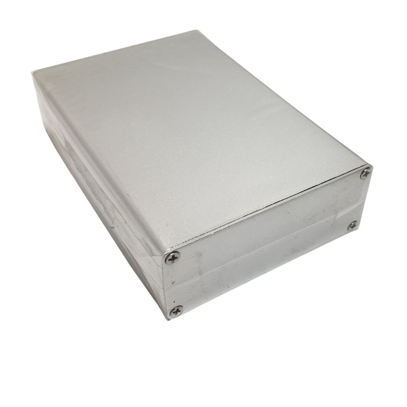 PROJECT BOX 4.25X3X1IN METAL SILVER
