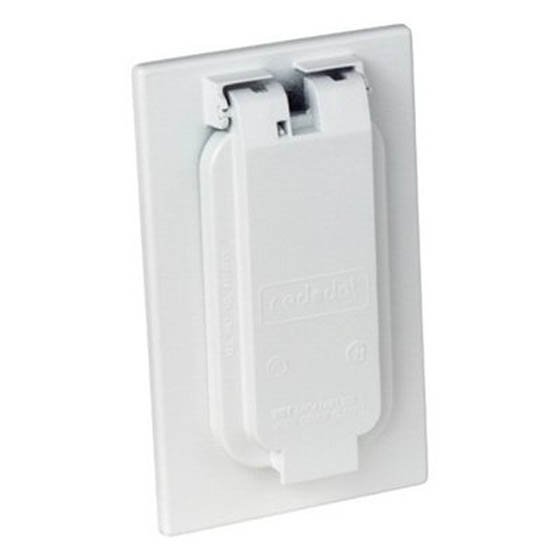 ELECTRICAL BOX 4.5X2.75IN RECEPT DUPLEX COVER