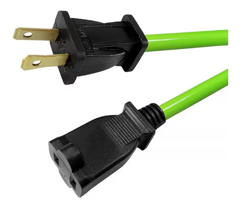 EXTENSION CORD 2/16 100FT SJTW GRN