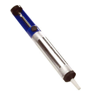 DESOLDERING PUMP SMALL METAL BLK 