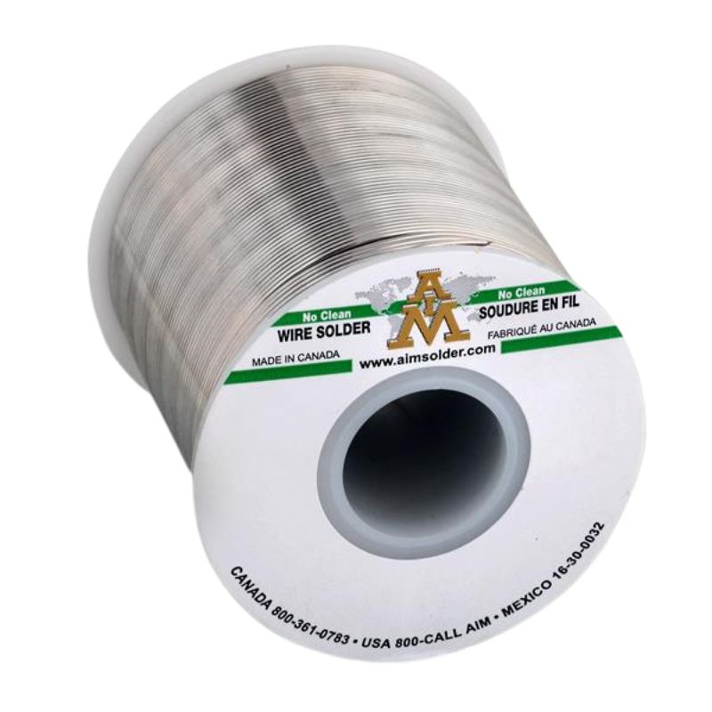 SOLDER WIRE 63/37 NO CLEAN 1LB GLOW CORE 2% 0.032IN