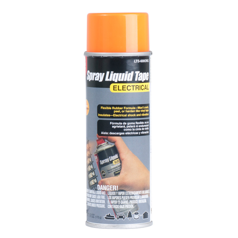 LIQUID TAPE ORANGE 170G SPRAY-ON 