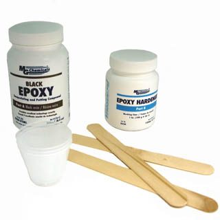 EPOXY POTTING COMPOUND BLACK 375ML