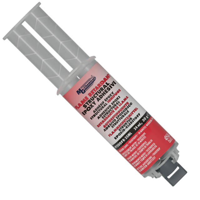 EPOXY FLAME RETARDANT STRUCTRAL 25ML CURE TIME 24HRS YELLOW/GRAY