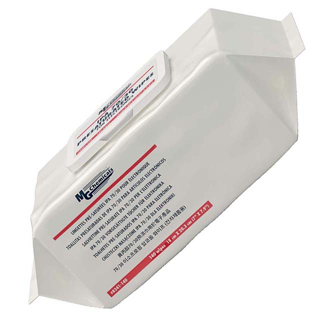 ISOPROPYL ALCOHOL WIPES 6X8IN 
