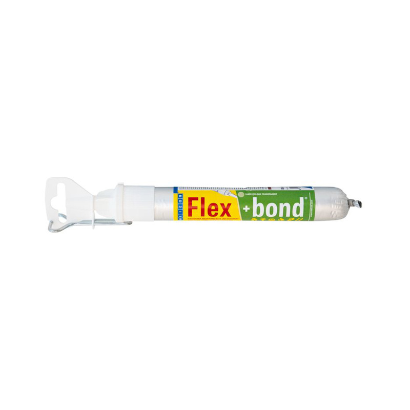 HIGH ELASTIC SEALANT FLEX+BOND TRANSPARENT 85ML-WITH NOZZLE