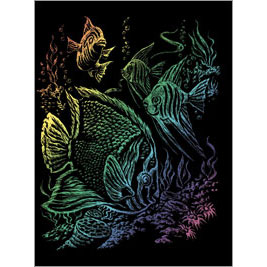 RAINBOW ENGRAVING-TROPICAL FISH 