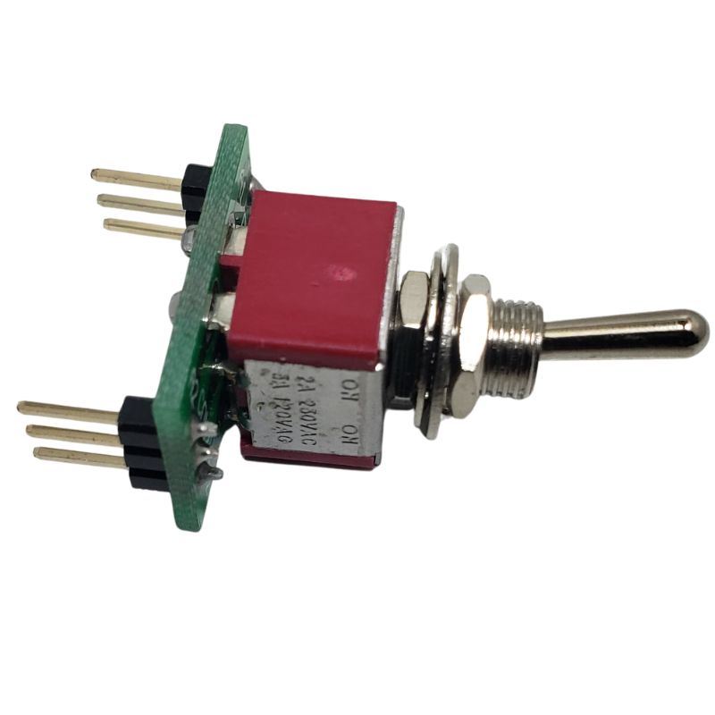 TOGGLE SWITCH 2P2T 5A ON-NONE-ON 120V BREAKOUT