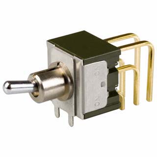 TOGGLE SWITCH 2P2T 5A ON-NONE-ON 120VAC UNTH PCRA 6MM HOLE