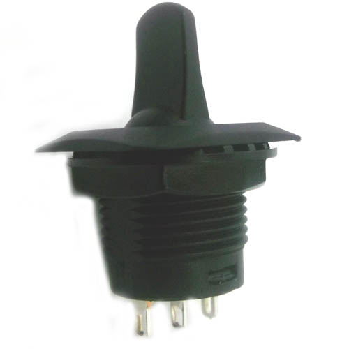 TOGGLE SWITCH MOM 1P2T 6A ON-OFF -(ON) 125VAC TH SOL 15MM HOLE