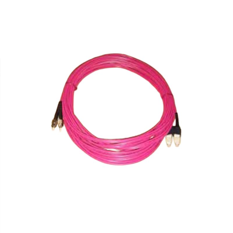 FIBER OPTIC PATCH CORD SC-ST 10M DUPLEX MM 62.5/125UM OFNR RED