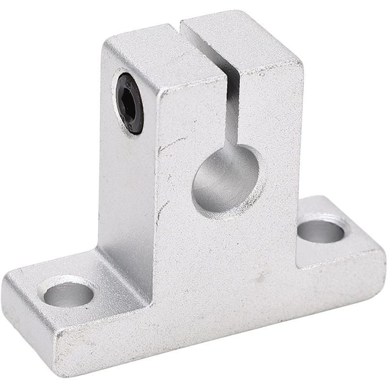 LINEAR ROD RAIL SHAFT SUPPORT GUIDE ALUMINUM FOR 8MM DIA SHAFT