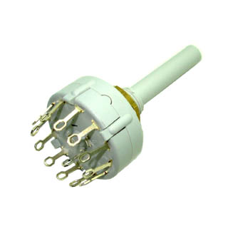 ROTARY SWITCH 1P12T SHORTING SOL 