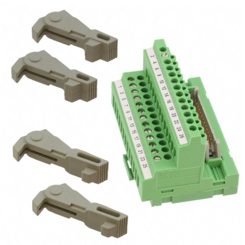 TERM BLOCK 26P DIN RAIL 