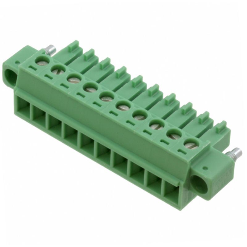 TERM BLOCK 10P FEM PLUG 3.81MM 28-16AWG 8A/160V