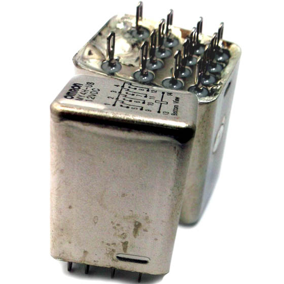 RELAY DC 12V 4P2T 3A 14P SOL PLUG-IN 3A/120VAC/24VDC