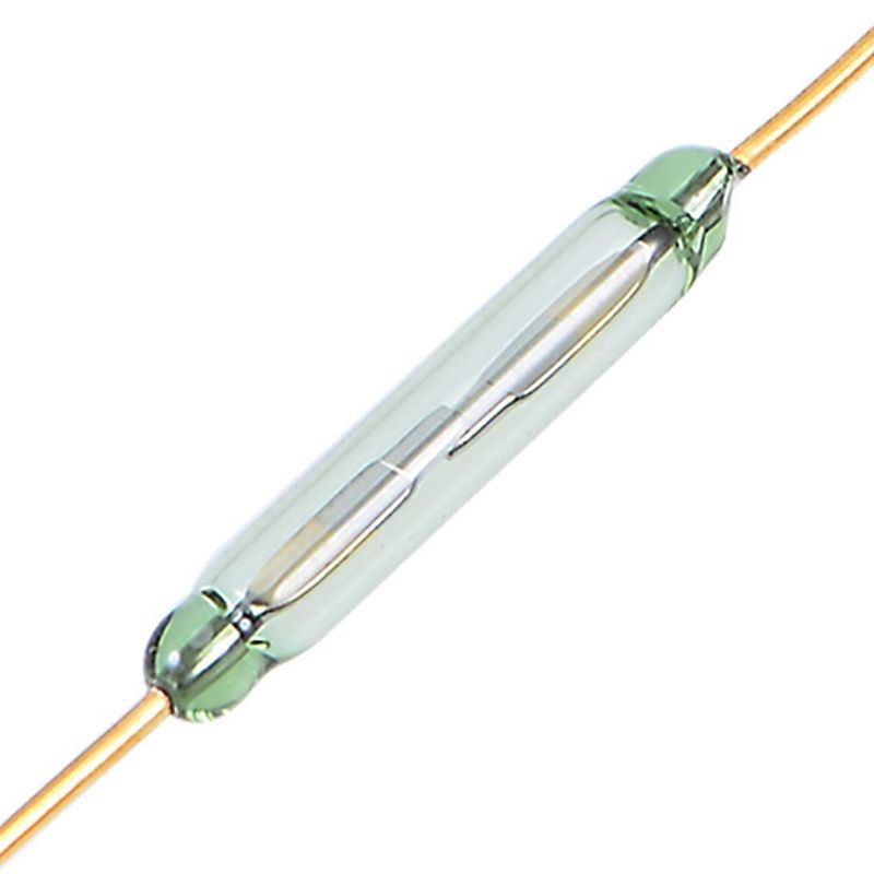 REED SWITCH 1P1T NO 2X20MM GLASS BODY AXIAL LEAD 0.8A@200V