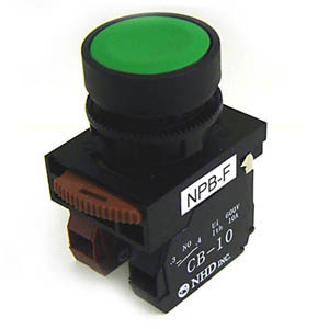 PUSH SWITCH INDUSTRIAL NO/NC 