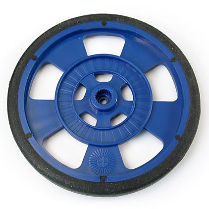 WHEEL RUBBER 69MM DIA 7.6MM WIDE FOR SERVO MOTOR BLUE
