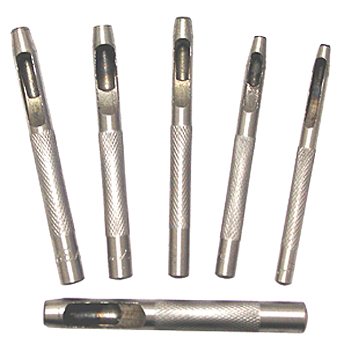 HOLLOW PUNCH 6PC/SET ASSORTED 