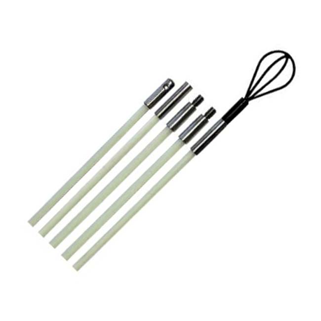 FISH STICK 30FT GLOW IN THE DARK FIBER GLASS RODS 5 PCS KIT