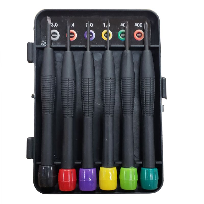 SCREWDRIVER PRECISION 6PCS SET 