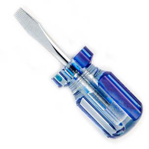 SCREWDRIVER SLOT 6.35MMX4IN 