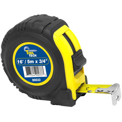 TAPE MEASURING 16FTX3/4IN METAL 