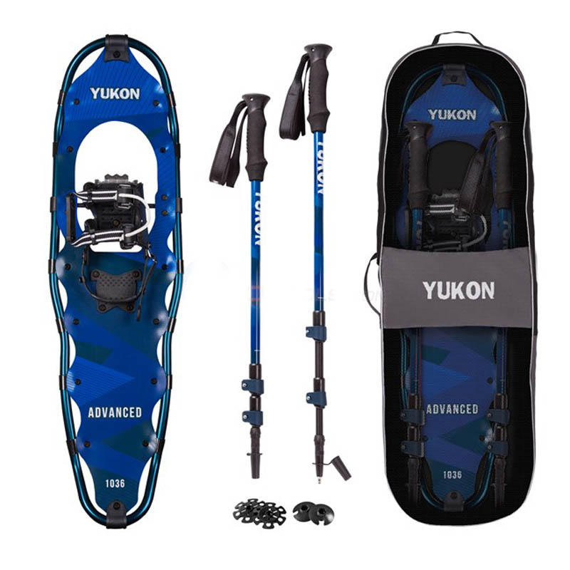 SNOWSHOES KIT ADULT 10X36IN GRN WEIGHT CAPACITY 251-300LBS
