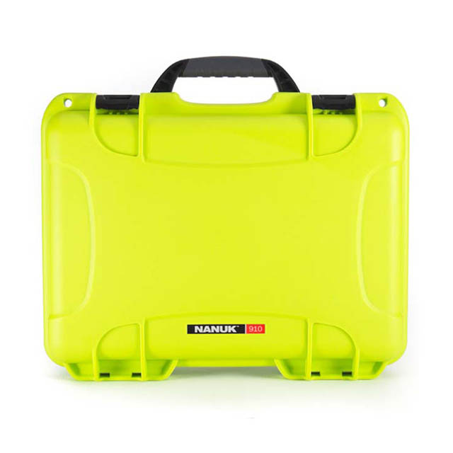 TOOL CASE EMPTY 13.2X9.2X4.1IN FOAM FILLED WATERPROOF LIME