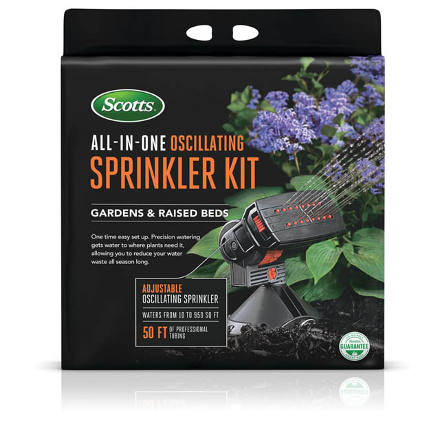 SPRINKLER OSCILLATING ALL-IN-ONE 50FT ADJUSTABLE