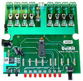 LIGHT CHASER 8-CH 20-PGM - ASSLD ASSEMBLED