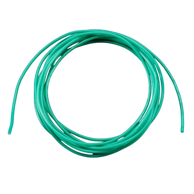 WIRE SILICON 30AWG 6FT GREEN -60C TO 200C
