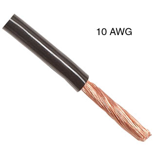 POWER CABLE 10AWG BLK 10FT 