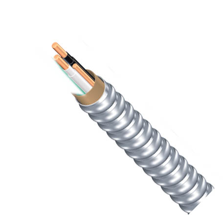 CABLE ELECTRIC 2C/14 30M W/GROUND ARMOURED SOLID CABLE