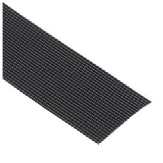 FLAT CABLE 10C/18AWG 10FT BLK 