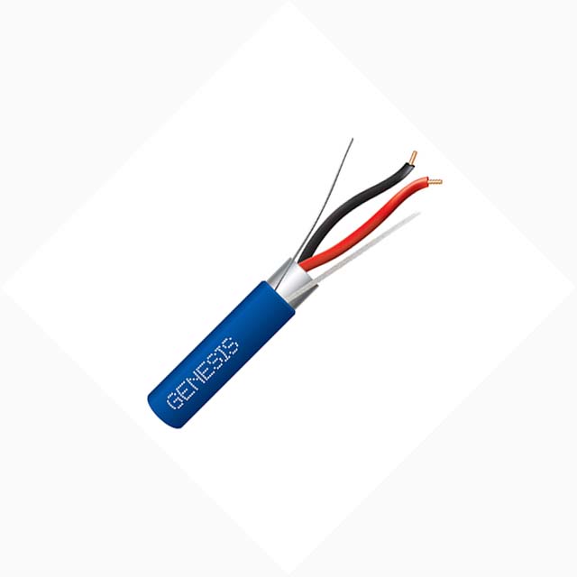 CABLE FIRE ALARM 16/2 SOL SHLD FPLR RISER 1000FT BLUE