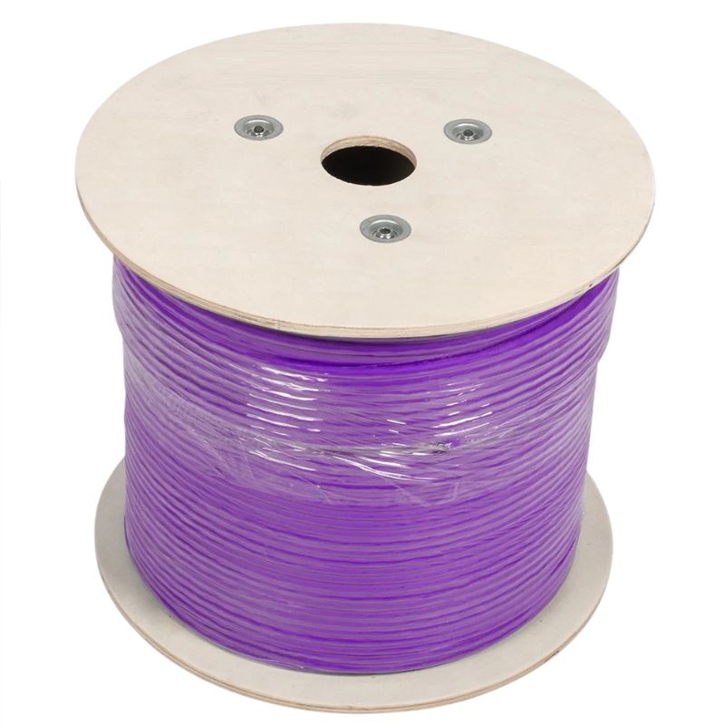 CABLE CAT6A ULTRATHIN FT4 STR PUR 1000FT 4P/28AWG SPOOL 10GIG