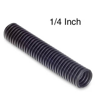 POLY LOOM 1/4IN X 100FT SPLIT BLK