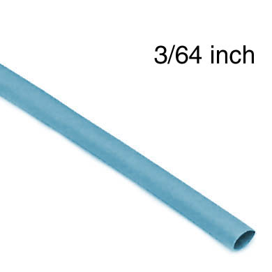 TUBING HST 3/64INX4FT SW BLU 2:1 