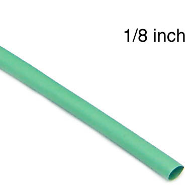 TUBING HST 1/8INX4FT SW GRN 2:1 