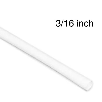 TUBING HST 3/16INX4FT SW WHT 2:1 