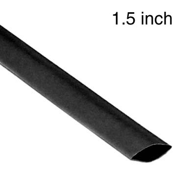 TUBING HST 1 1/2INX4FT SW BLK 