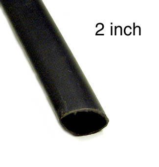 TUBING HST 2INX4FT DW BLK 3:1 600V 125C ADHESIVE