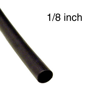 TUBING HST 1/8INX6IN DW ADHESIVE 