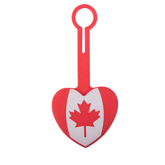 LUGGAGE TAG-CANADA HEART 