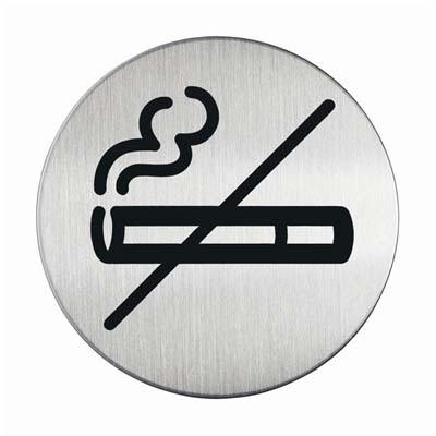 PICTOGRAM-NO SMOKING WITH ADHESIVE PADS