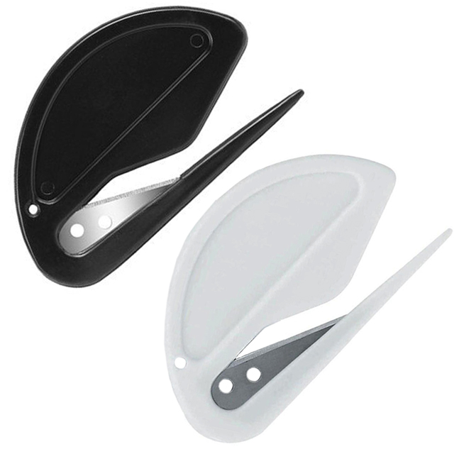 ENVELOPE OPENER BLACK/WHITE 