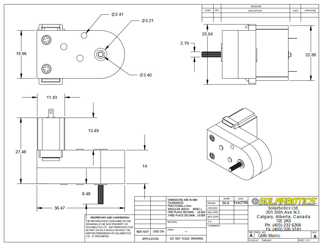 GEARED MOTORS 462