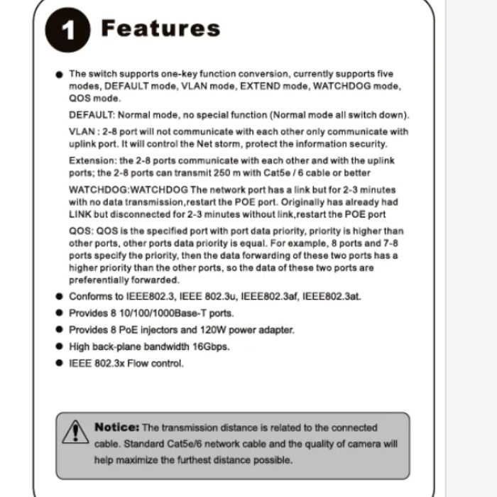 NETWORKING HUBS AND SWITCHES 6558